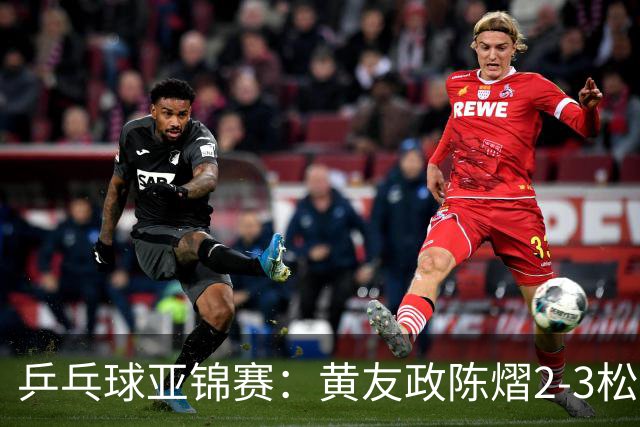 乒乓球亚锦赛：黄友政/陈熠2-3松岛辉空/张本美和 混双摘银