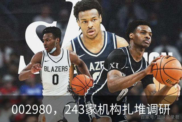 002980，243家机构扎堆调研